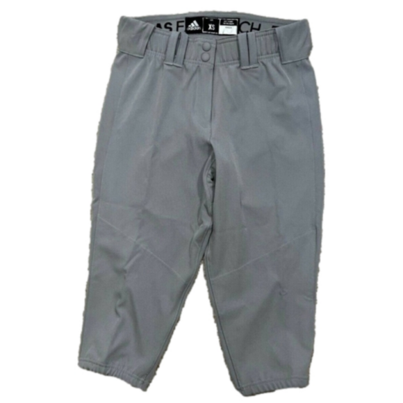 Adidas Womens Diamond Queen Elite Fastpitch Knicker Softball Pants Grey, Size XS - Picture 4 of 9